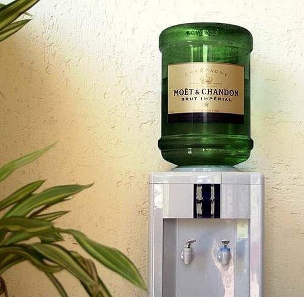 Champagne Water Cooler
